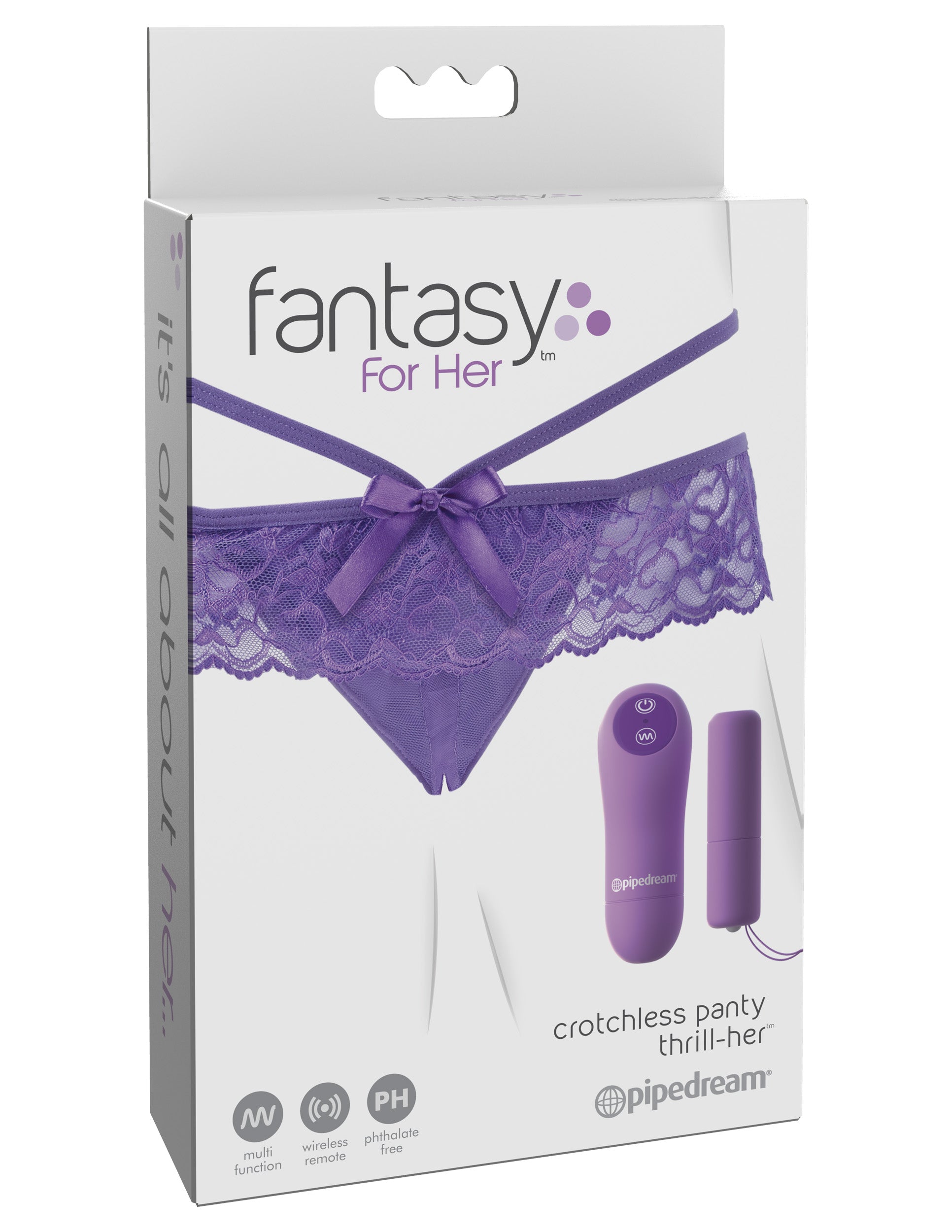 Fantasy for Her Crotchless Panty Thrill-Her - Not Very Vanilla