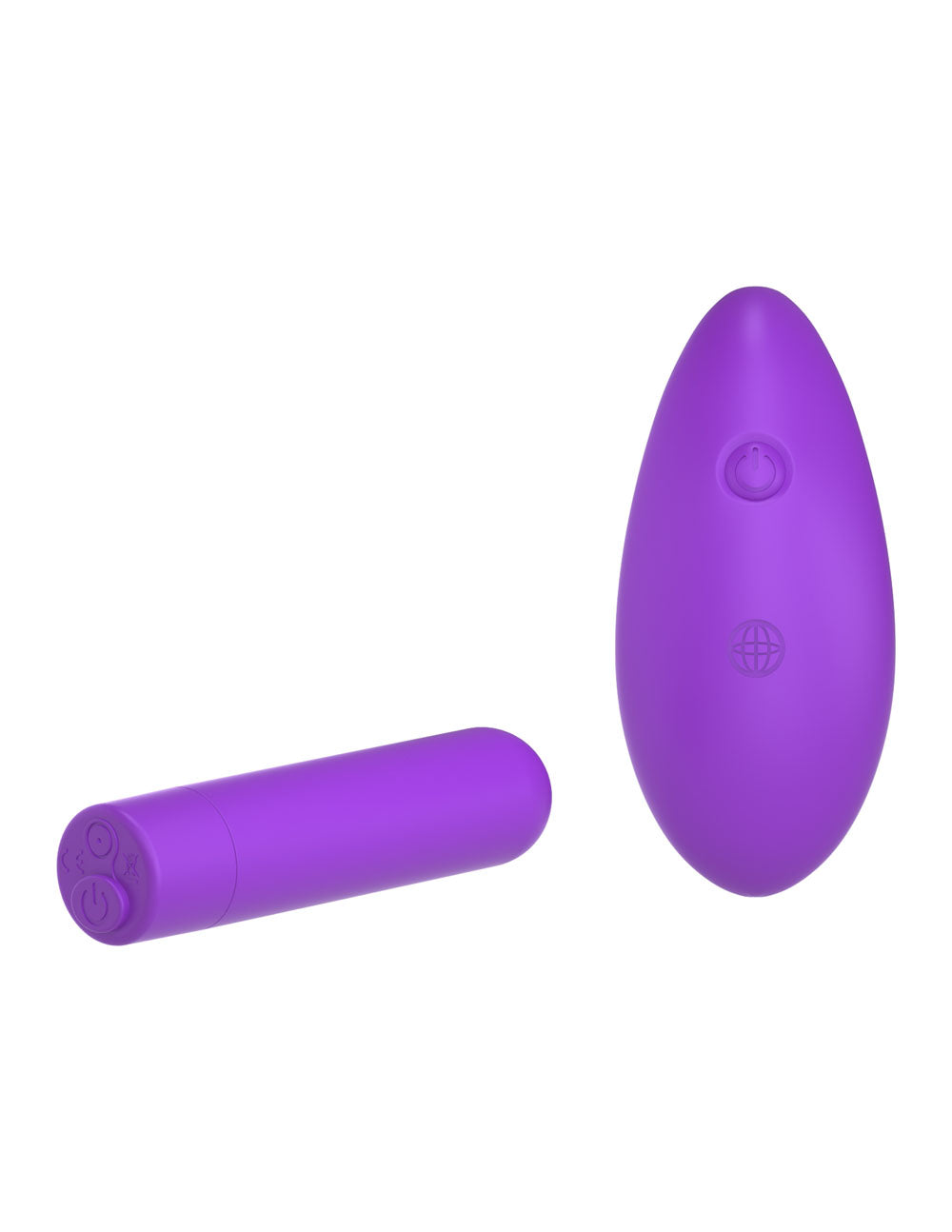 Fantasy for Her - Her Rechargeable Remote Control Bullet Purple - Not Very Vanilla