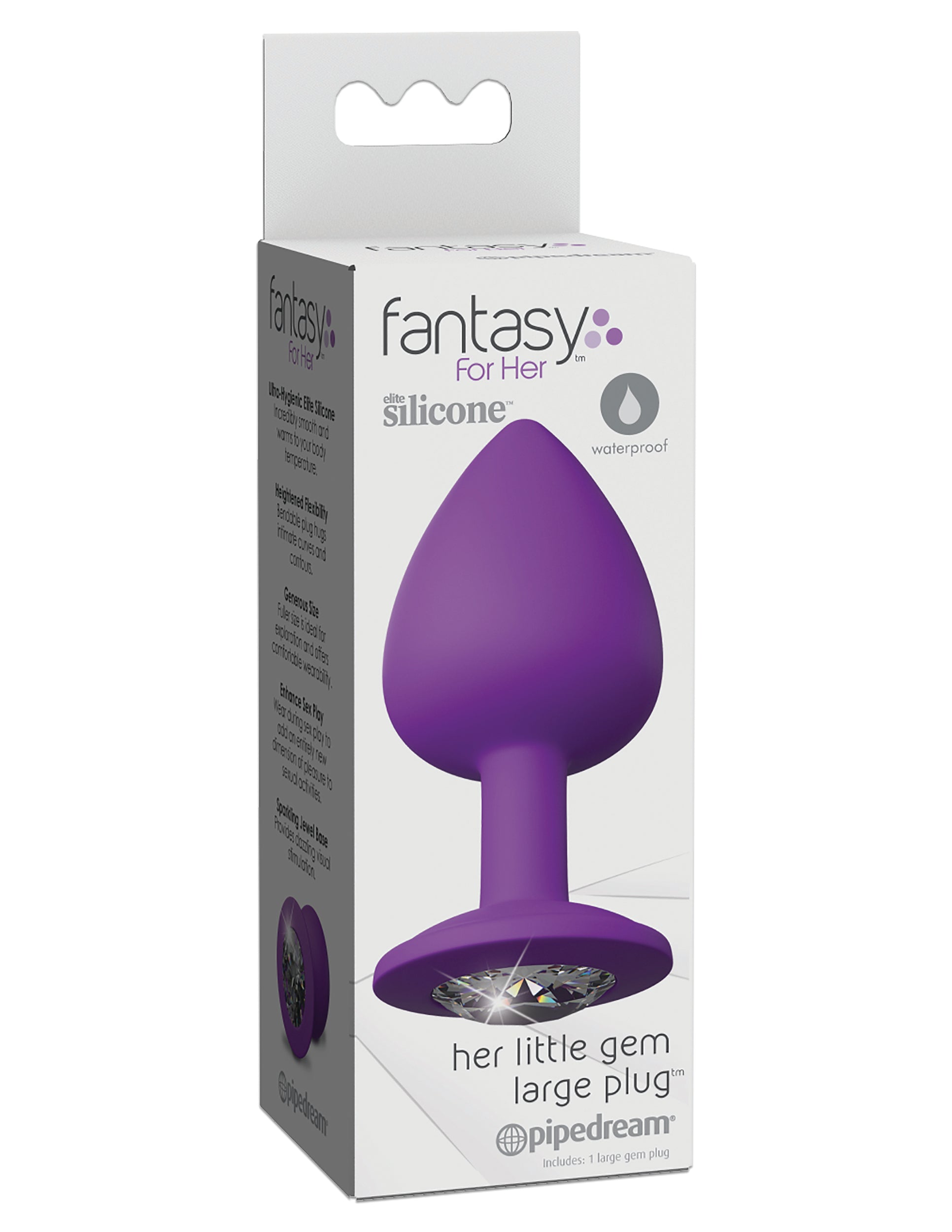 Fantasy for Her - Her Little Gem Large Plug - Not Very Vanilla