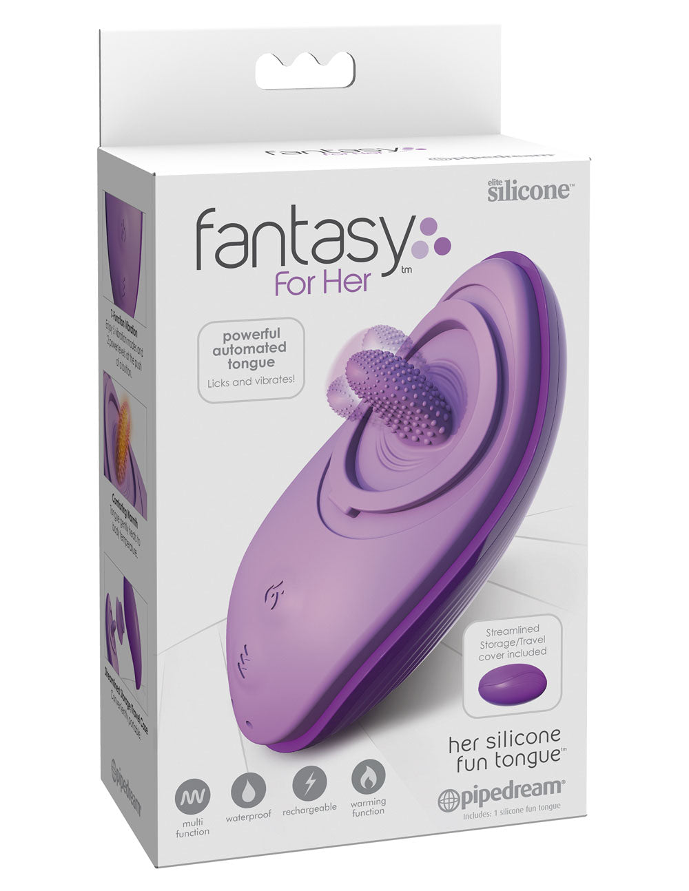 Fantasy for Her Her Silicone Fun Tongue - Not Very Vanilla