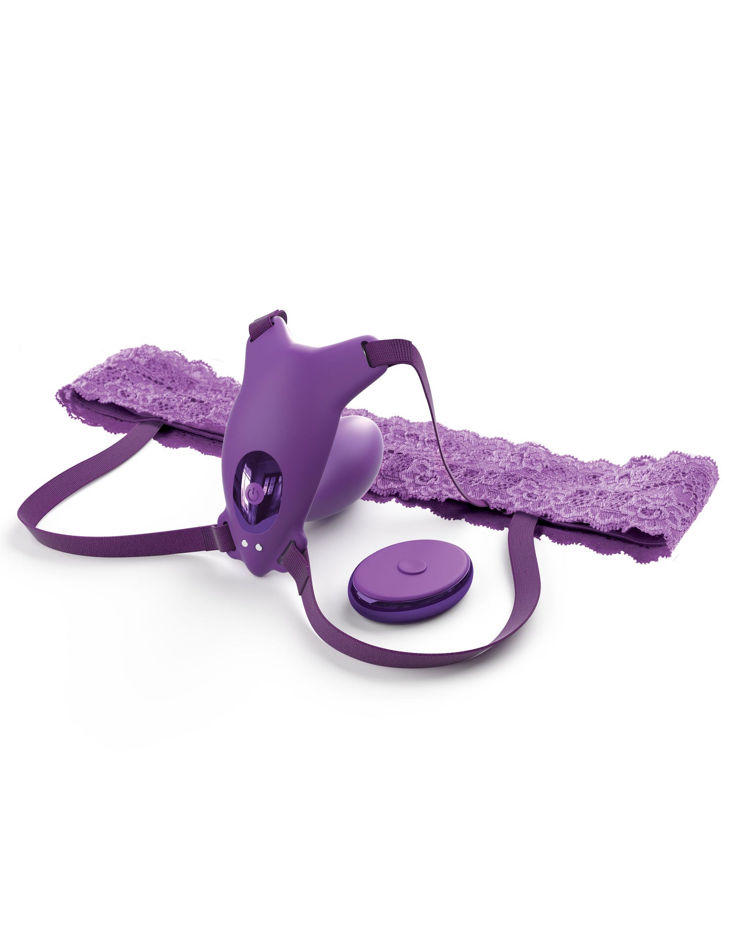 Fantasy for Her Ultimate G-Spot Butterfly Strap-on - Purple - Not Very Vanilla