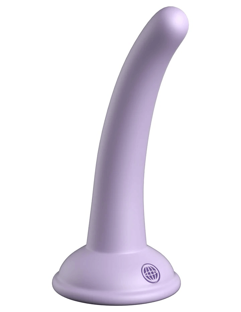 Dillio Platinum - Curious Five 5 Inch Dildo - Purple - Not Very Vanilla