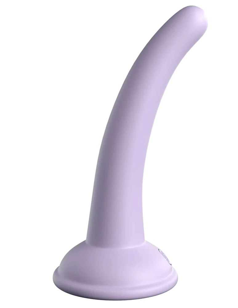 Dillio Platinum - Curious Five 5 Inch Dildo - Purple - Not Very Vanilla