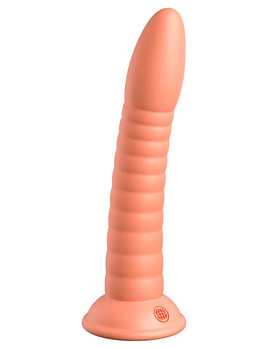 Dillio Platinum - Wild Thing 7 Inch Dildo - Peach - Not Very Vanilla