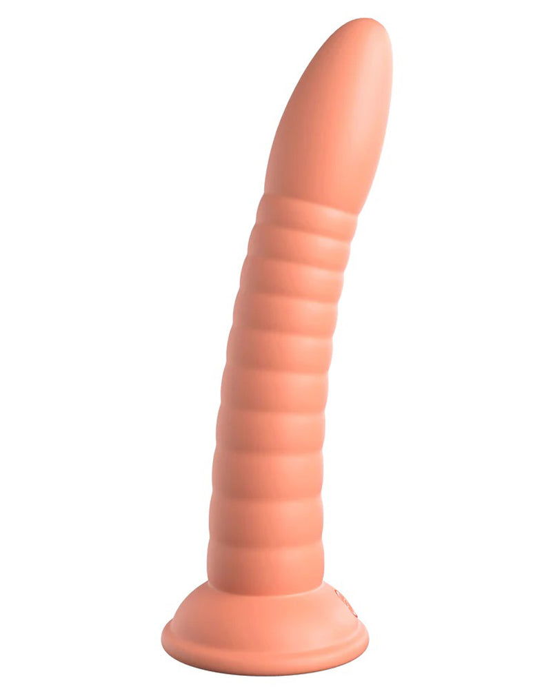 Dillio Platinum - Wild Thing 7 Inch Dildo - Peach - Not Very Vanilla