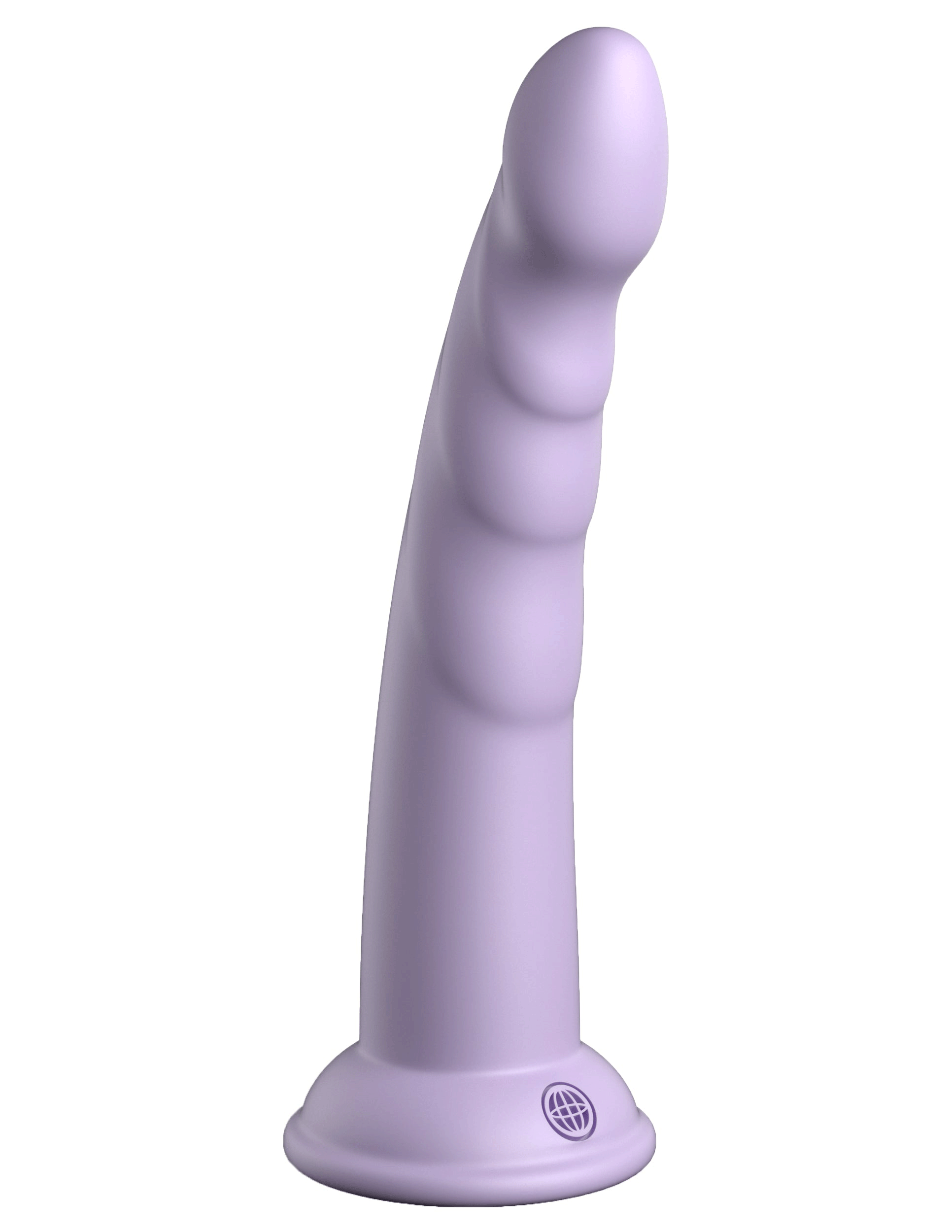 Dillio Platinum - Slim Seven 7 Inch Dildo - Purple - Not Very Vanilla