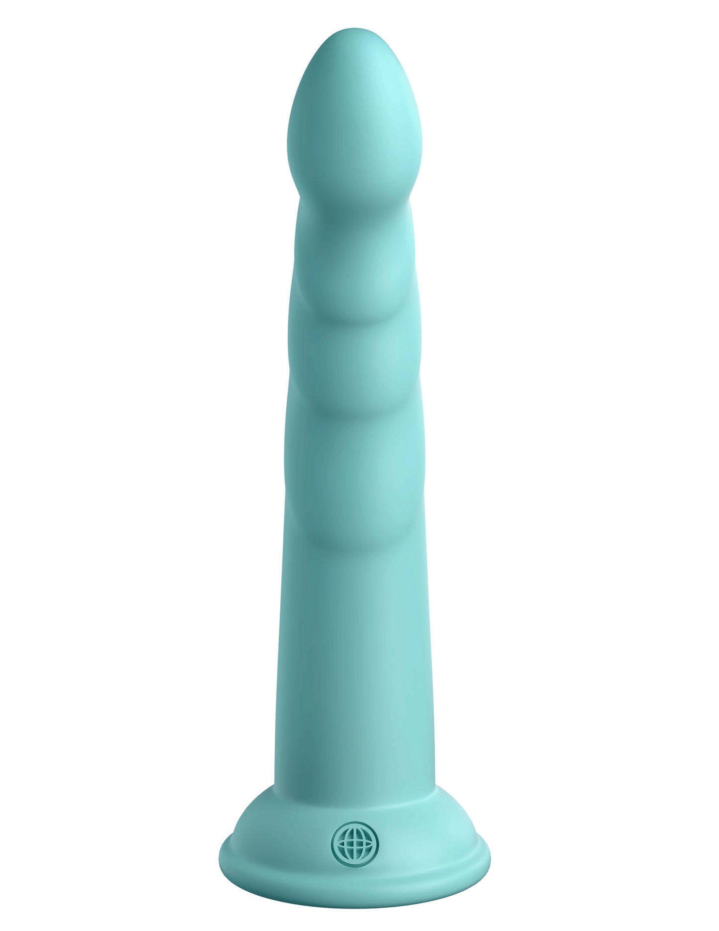 Dillio Platinum - Slim Seven 7 Inch Dildo - Teal - Not Very Vanilla