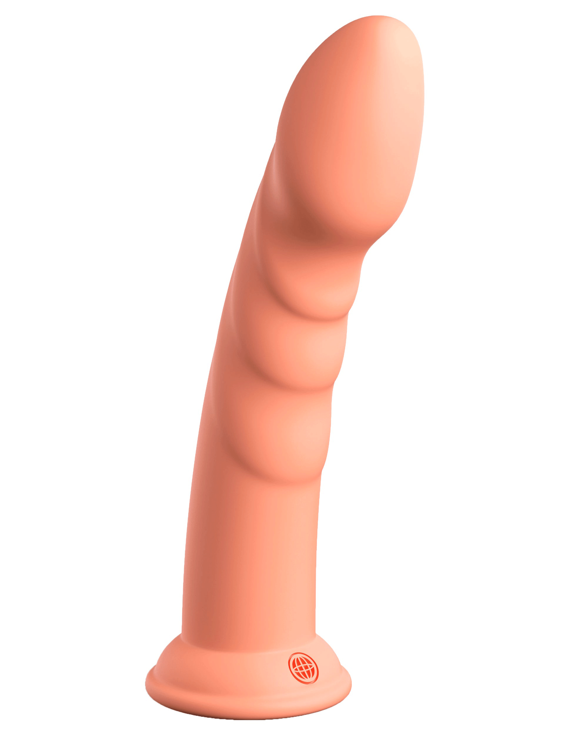 Dillio Platinum - Super Eight 8 Inch Dildo - Peach - Not Very Vanilla