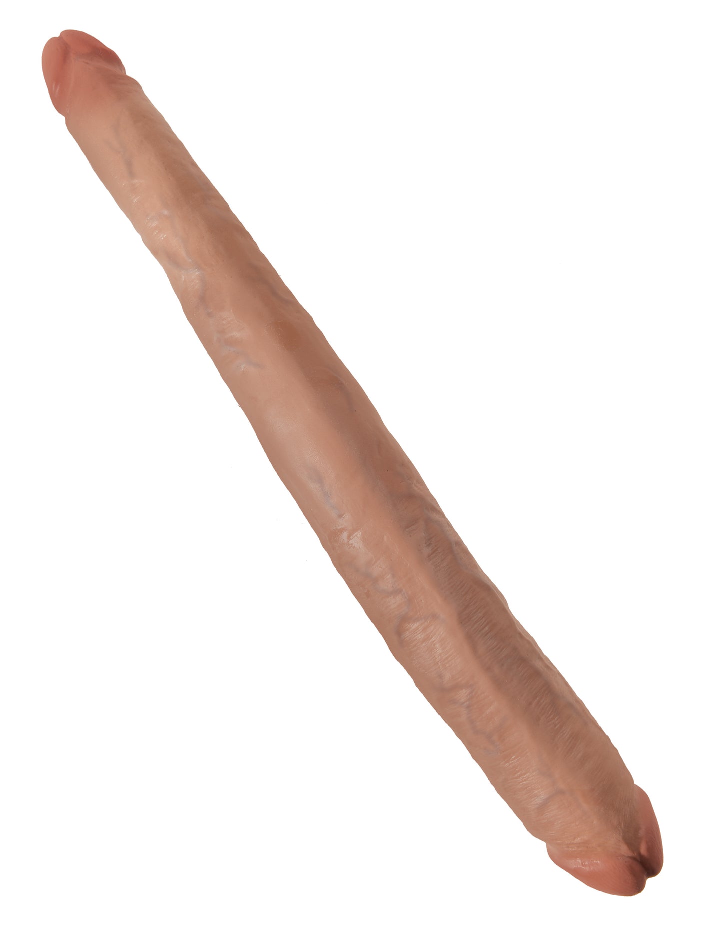 King Cock 16 Inch Tapered Double Dildo - Tan - Not Very Vanilla