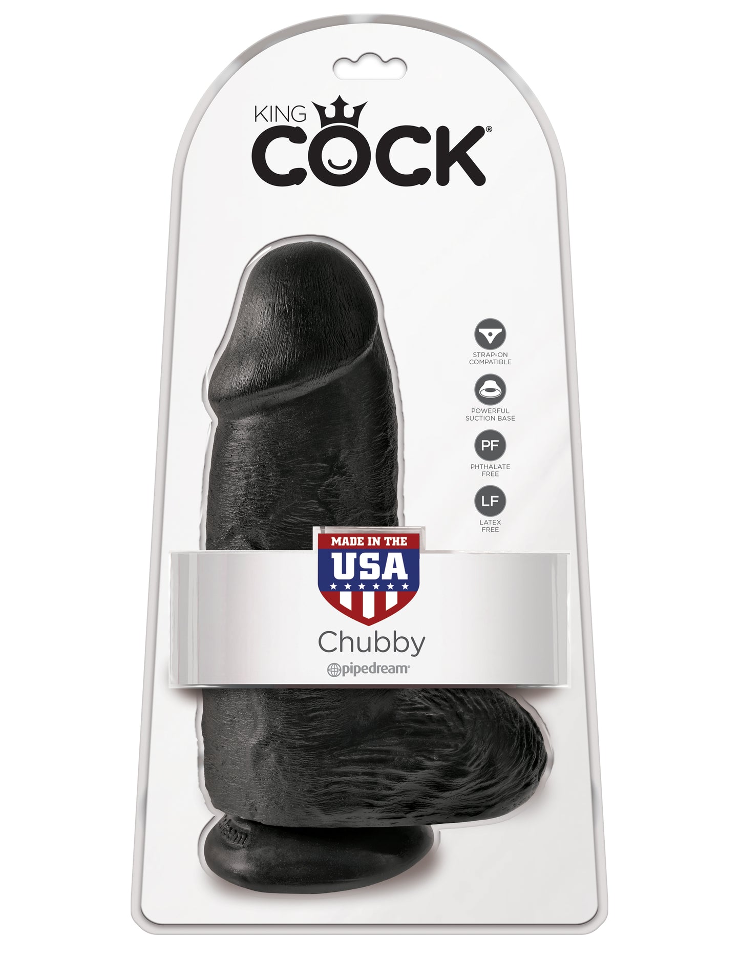 King Cock Chubby - Black - Not Very Vanilla