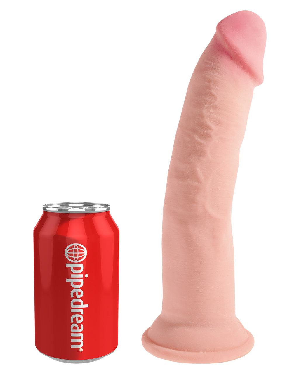 King Cock Plus Triple Density 9 Inch Cock - Flesh - Not Very Vanilla