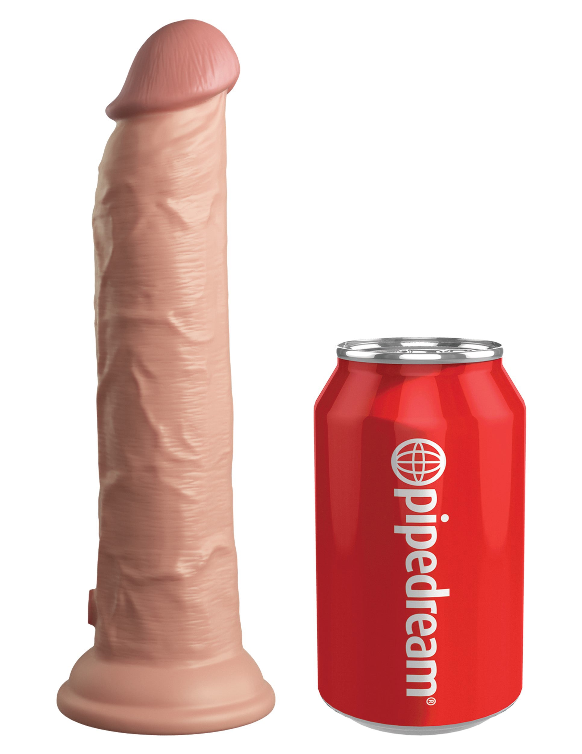 King Cock Elite 9 Inch Silicone Dual Density Cock - Light - Not Very Vanilla