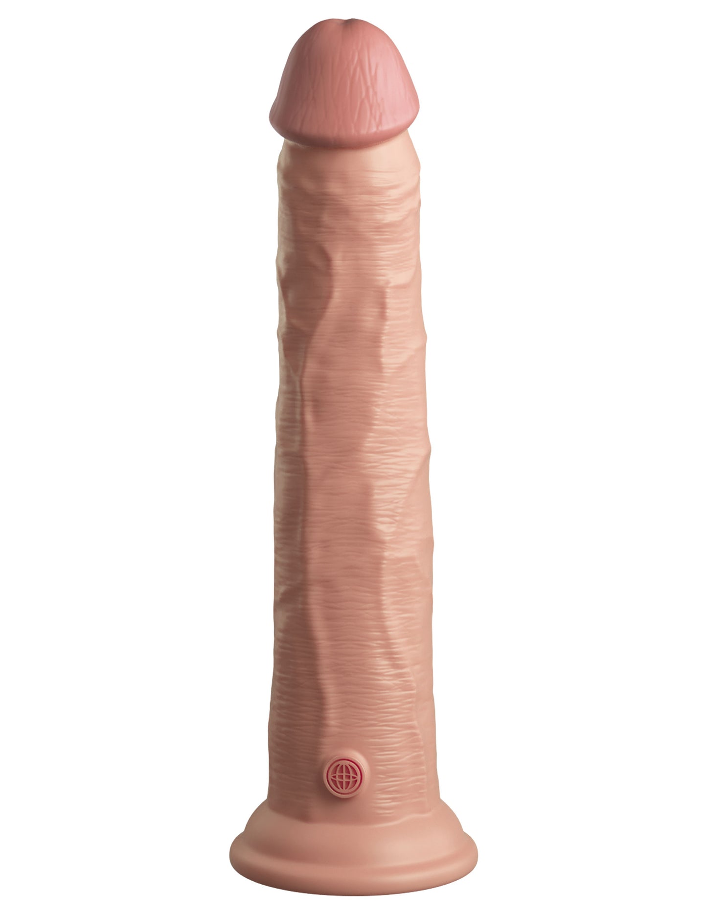 King Cock Elite 10 Inch Dual Density Silicone Cock - Light - Not Very Vanilla