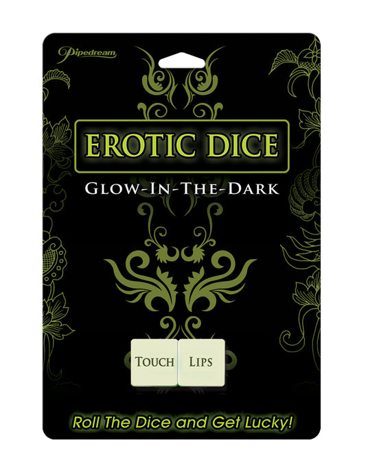 Erotic Dice - Glow in the Dark - Not Very Vanilla