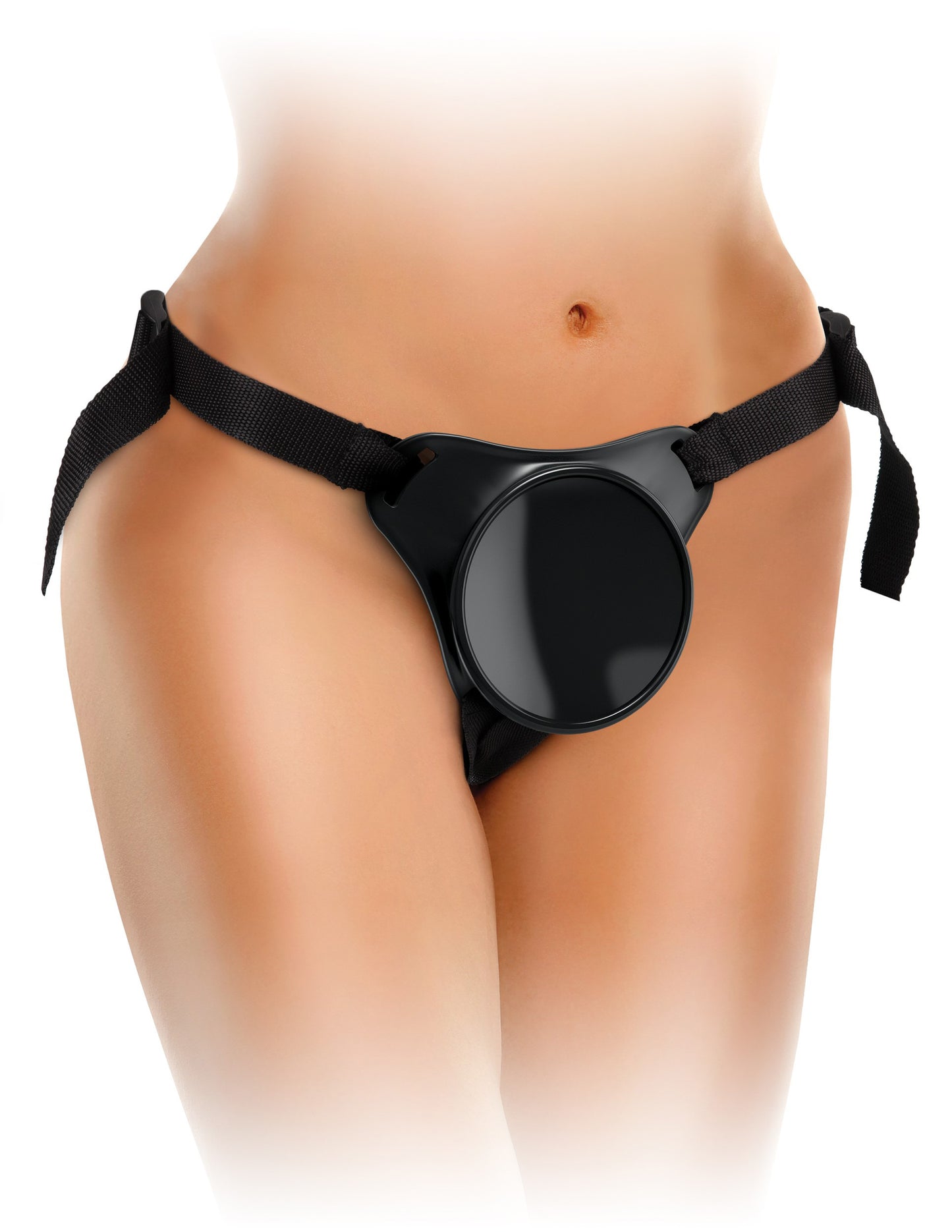 King Cock Elite Beginner's Body Dock Strap-on Harness - Black - Not Very Vanilla