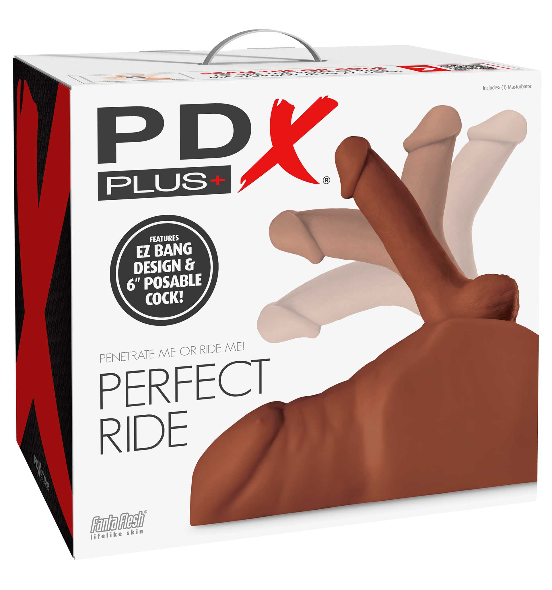 Pdx Extreme Plus Perfect Ride - Brown - Not Very Vanilla