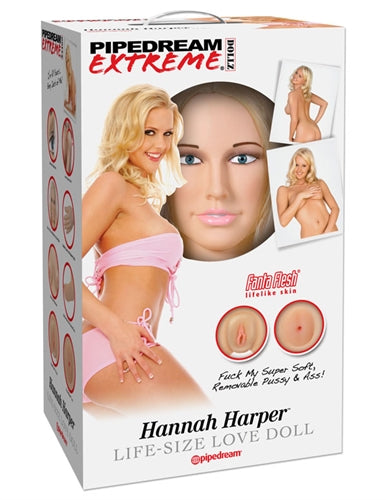 Pipedream Extreme Dollz Hannah Harper Life Size Love Doll - Not Very Vanilla