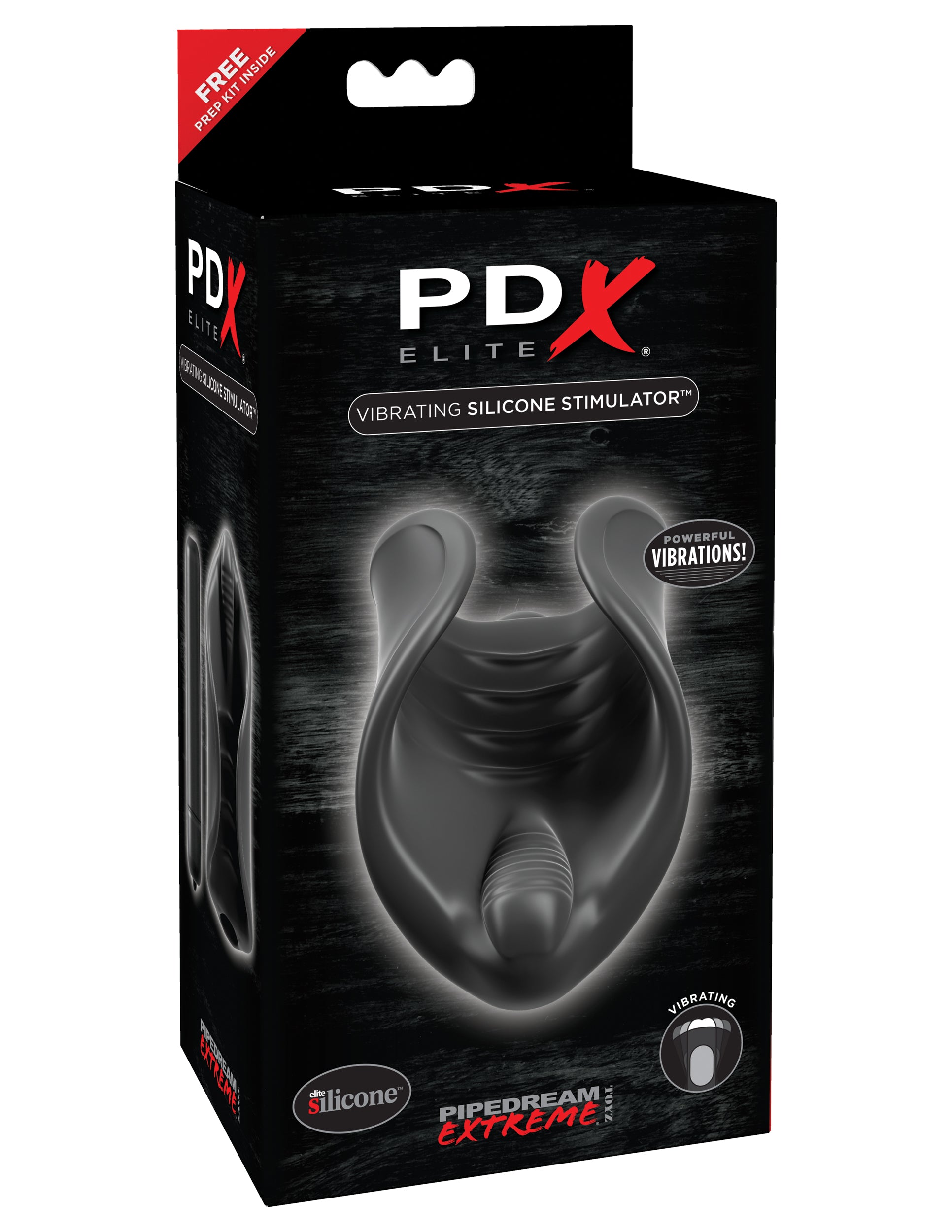 Pdx Elite Vibrating Silicone Stimulator - Not Very Vanilla