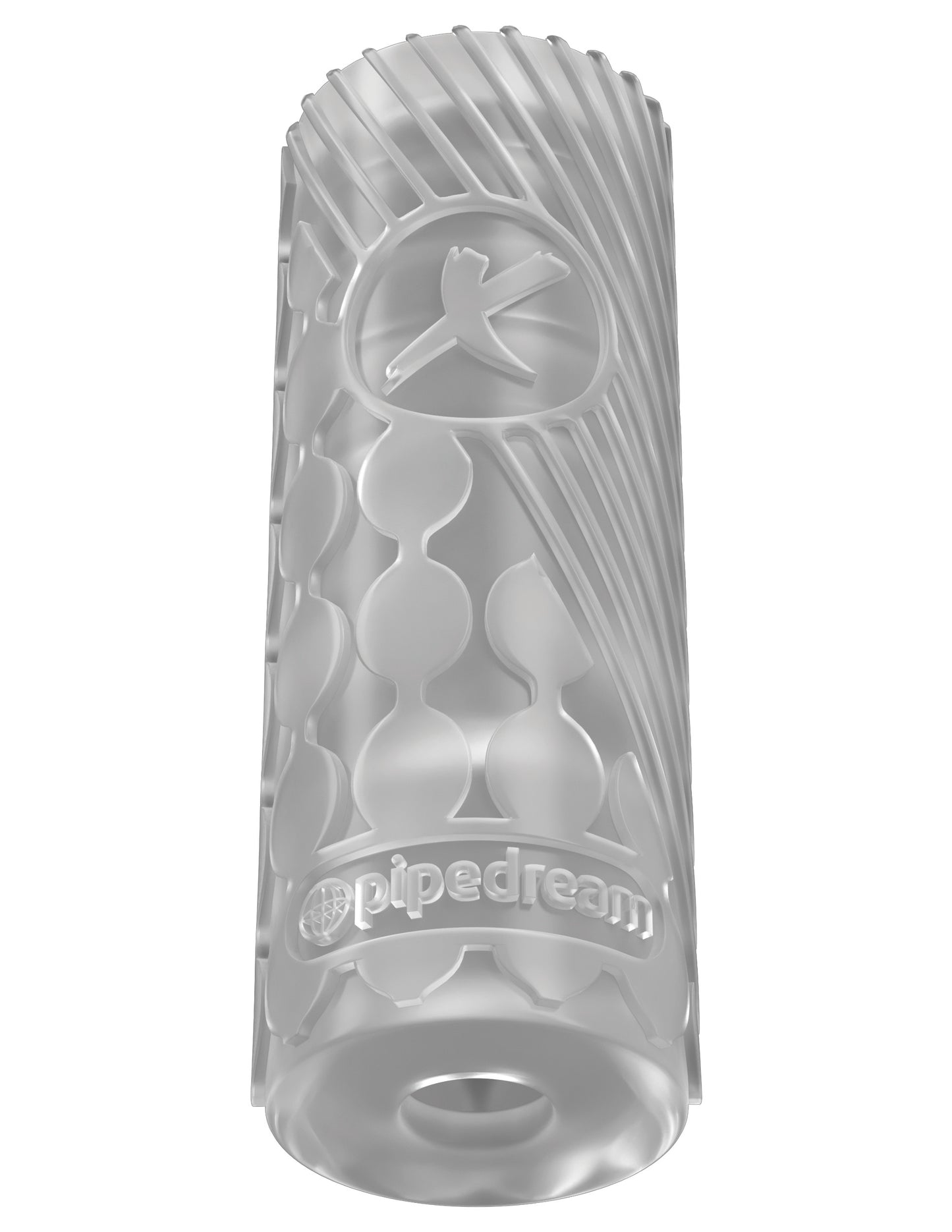 Pdx Elite Ez Grip Stroker Clear - Not Very Vanilla