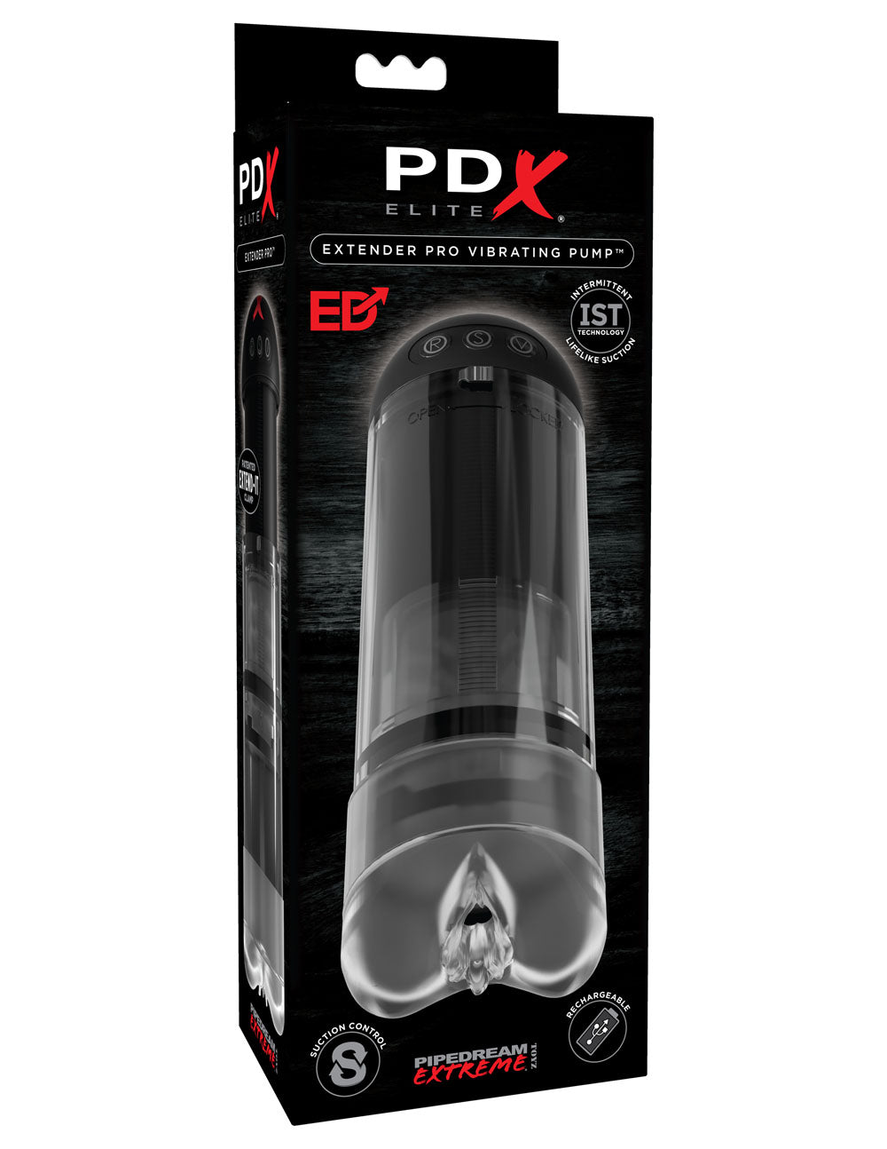 Extender Pro Vibrating Penis Pump - Not Very Vanilla