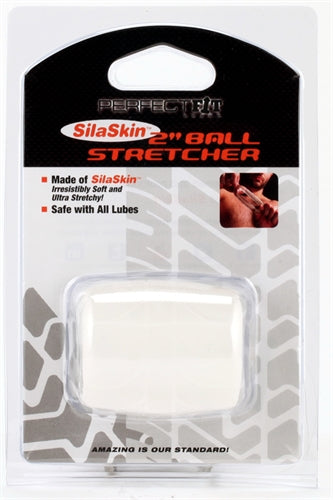 Silaskin 2-Inch Ball Stretcher - Clear - Not Very Vanilla