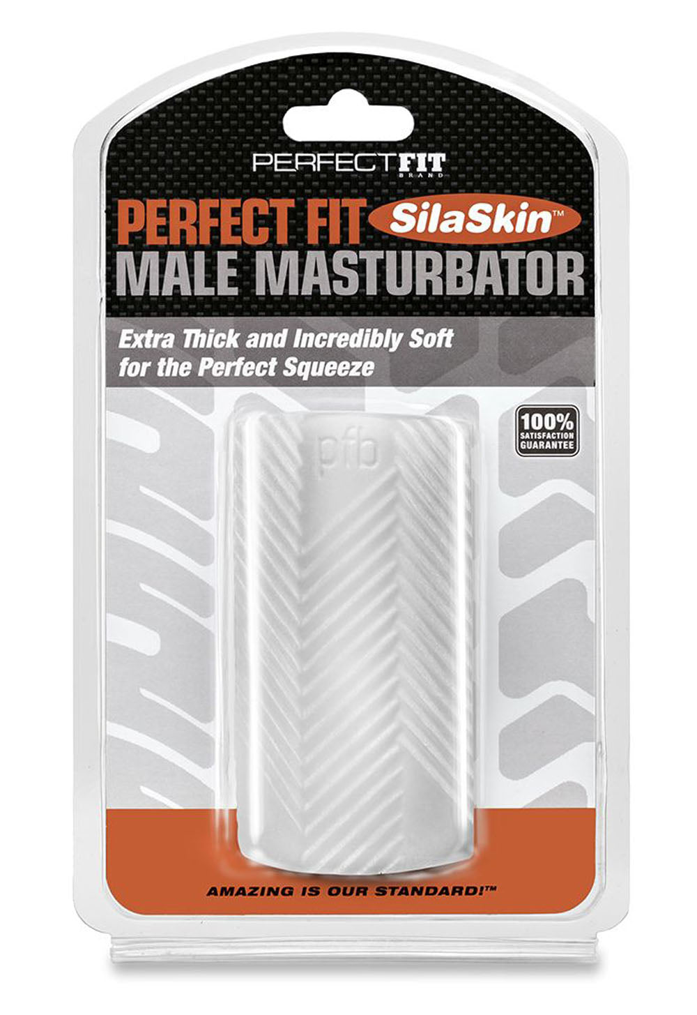 Perfect Fit Male Masturbator - Clear - Not Very Vanilla