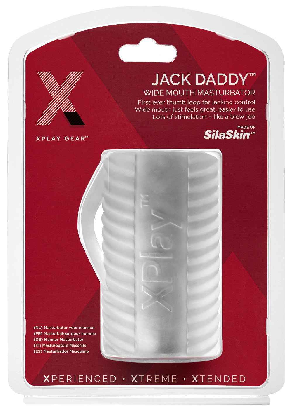 Xplay Jack Daddy - Stroker - Clear - Not Very Vanilla