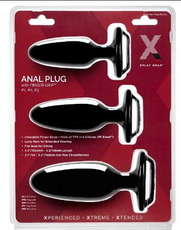 Xplay Finger Grip Plug Starter Kit - Not Very Vanilla