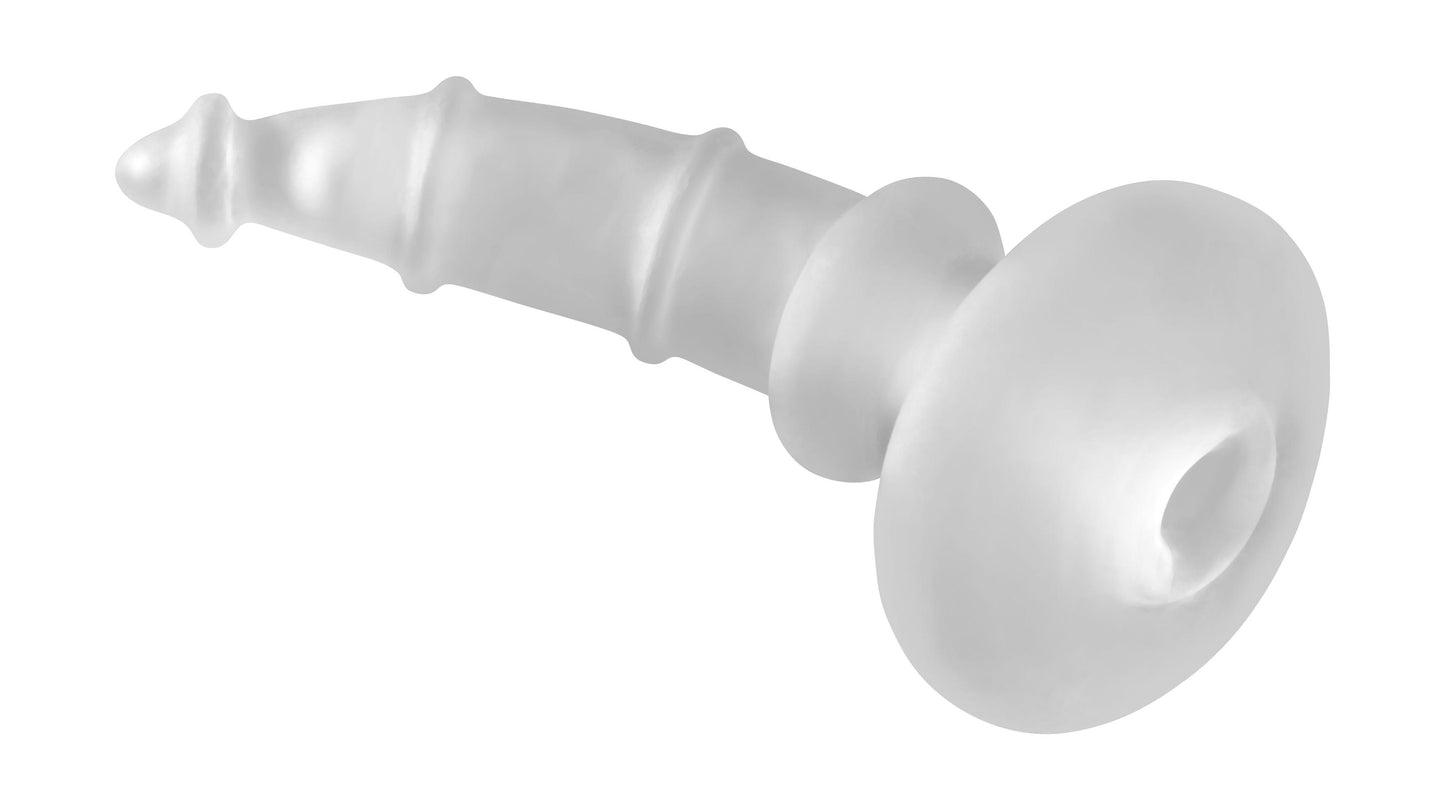 Xplay Anal Sleeve Plug 7.0 Inch - Clear - Not Very Vanilla