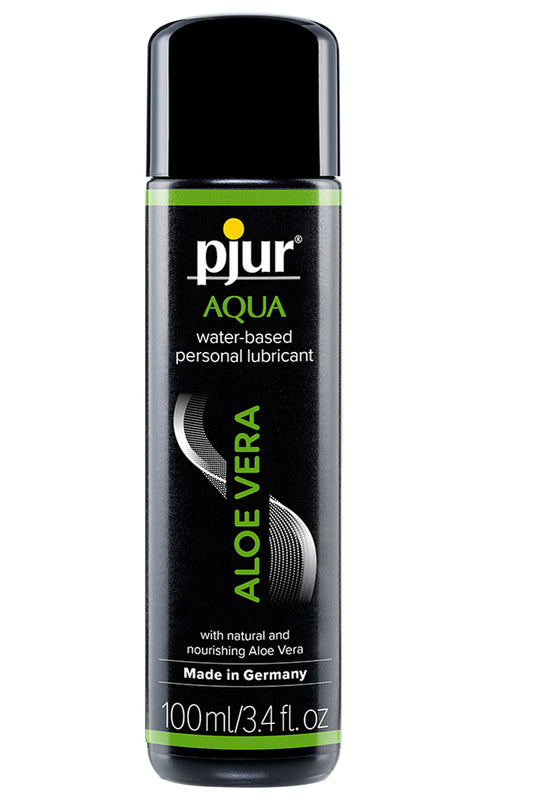 Pjur Aqua Aloe Vera - 100 ml - 3.4 Fl. Oz - Not Very Vanilla