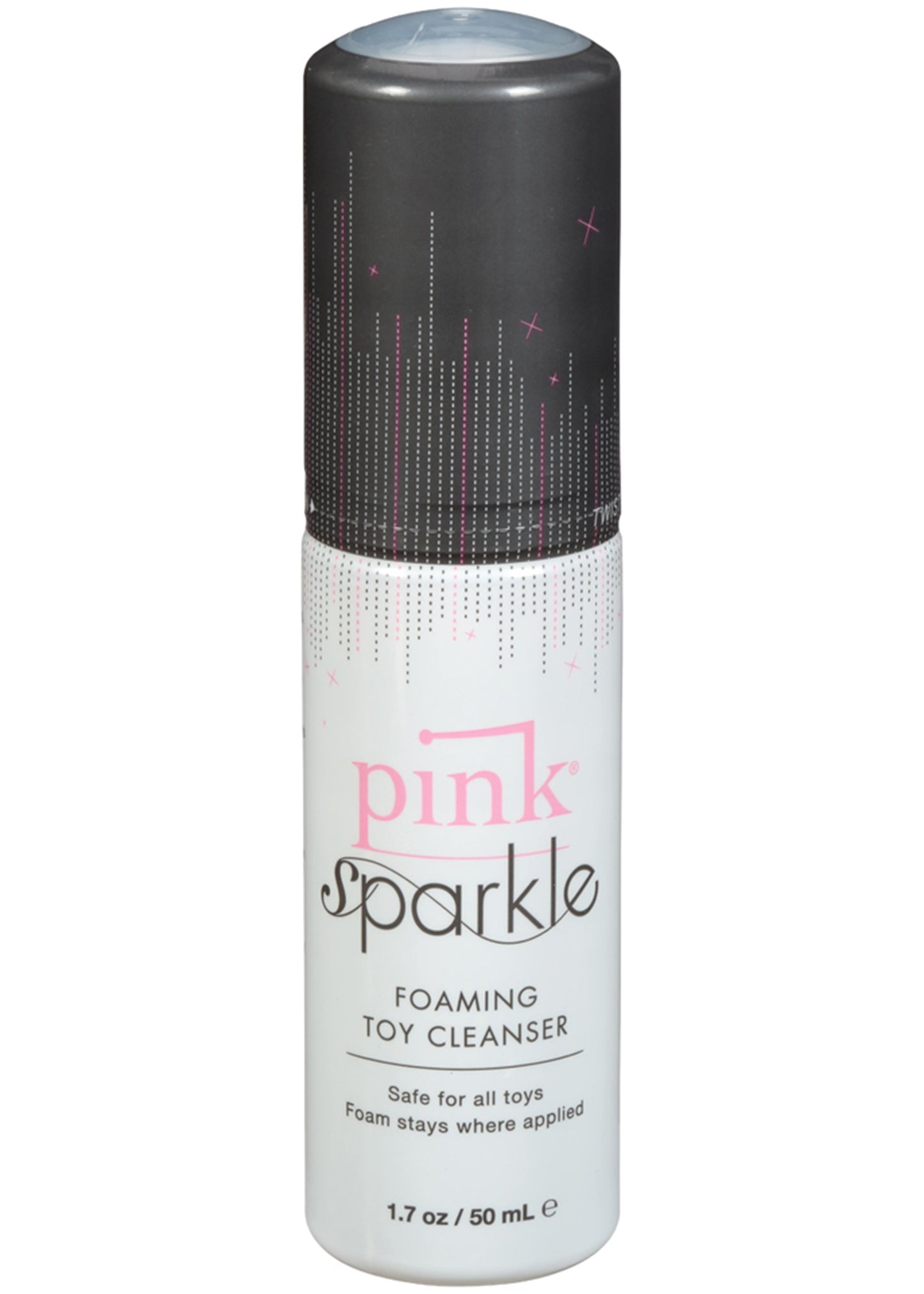 Pink Sparkle Foaming Toy Cleaner - 1.7 Oz. - Not Very Vanilla