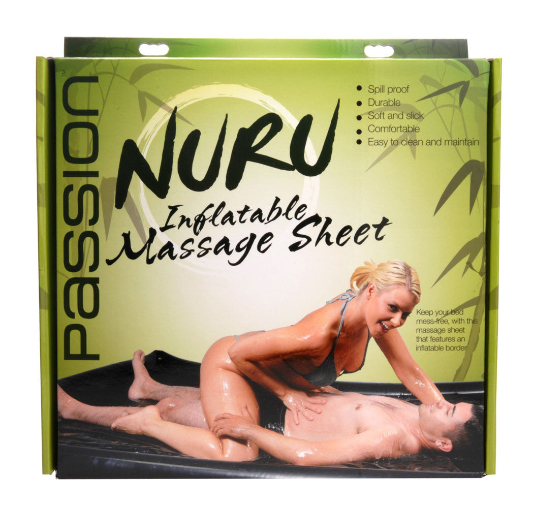 Nuru Inflatable Vinyl Massage Sheet - Not Very Vanilla