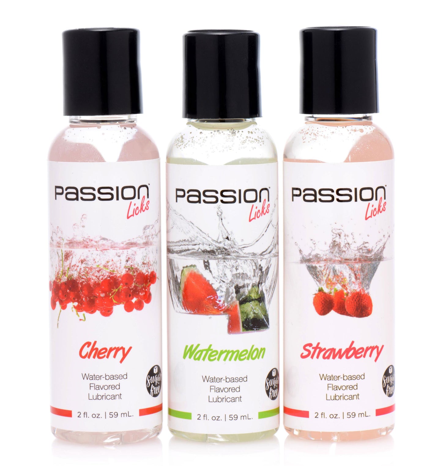 Passion Licks 3 Piece Flavored Lube Set - Not Very Vanilla