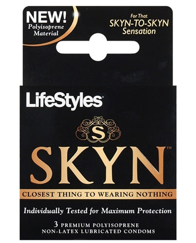 Skyn Original - Non-Latex Lubricated Condoms - 3 Pack - Not Very Vanilla