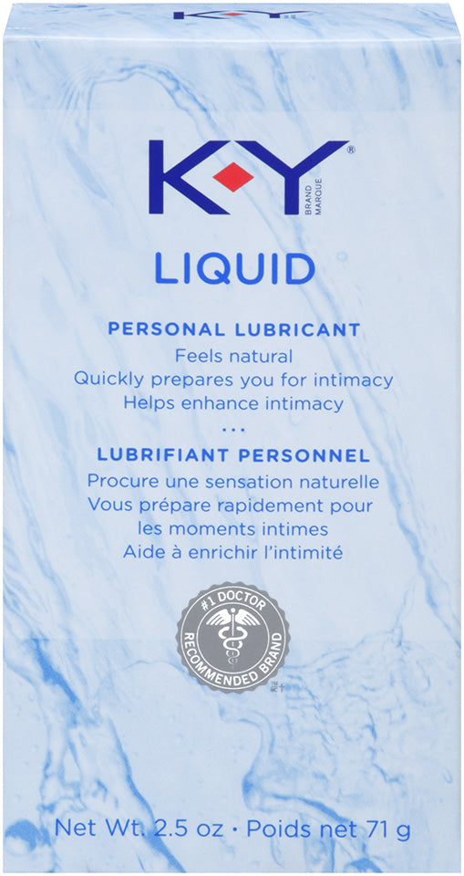 K-Y Liquid 2.5 Oz Bottle - Not Very Vanilla