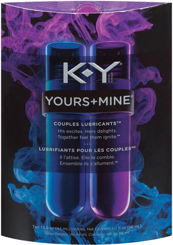 K-Y Yours and Mine Couples Lubricant - Not Very Vanilla