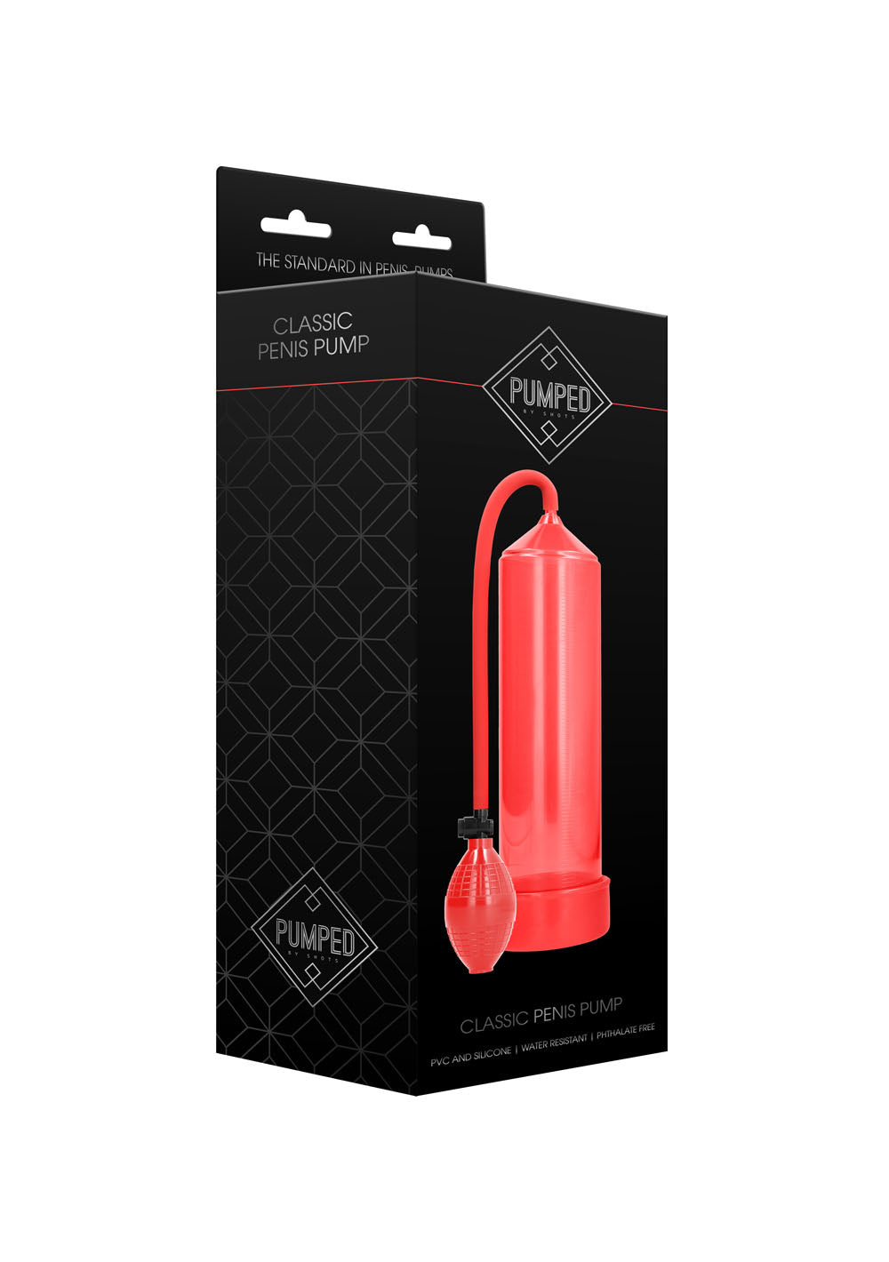 Classic Penis Pump - Red - Not Very Vanilla