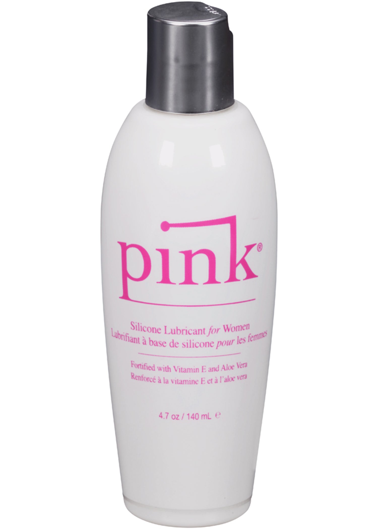 Pink Silicone Lubricant for Women - 4.7 Oz / 140 ml - Not Very Vanilla