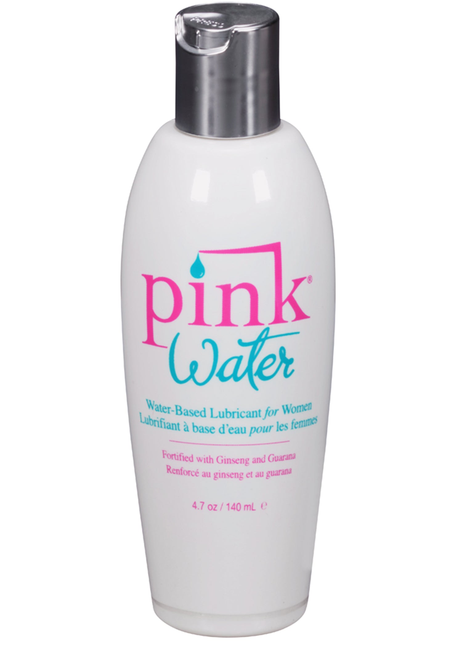 Pink Water Based Lubricant for Women - 4.7 Oz. / 140 ml - Not Very Vanilla