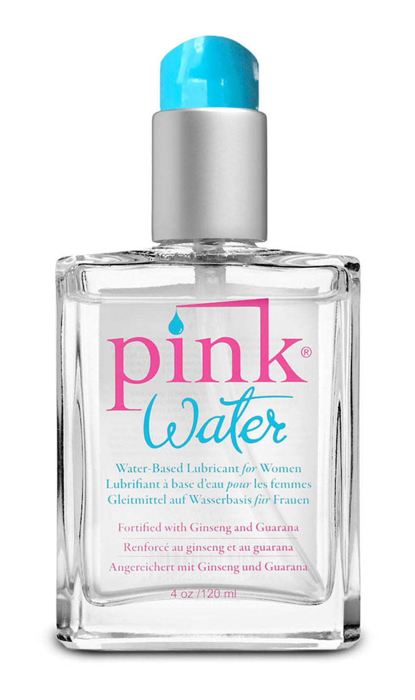 Pink Water Water-Based Lubricant 4 Oz. 120ml - Not Very Vanilla