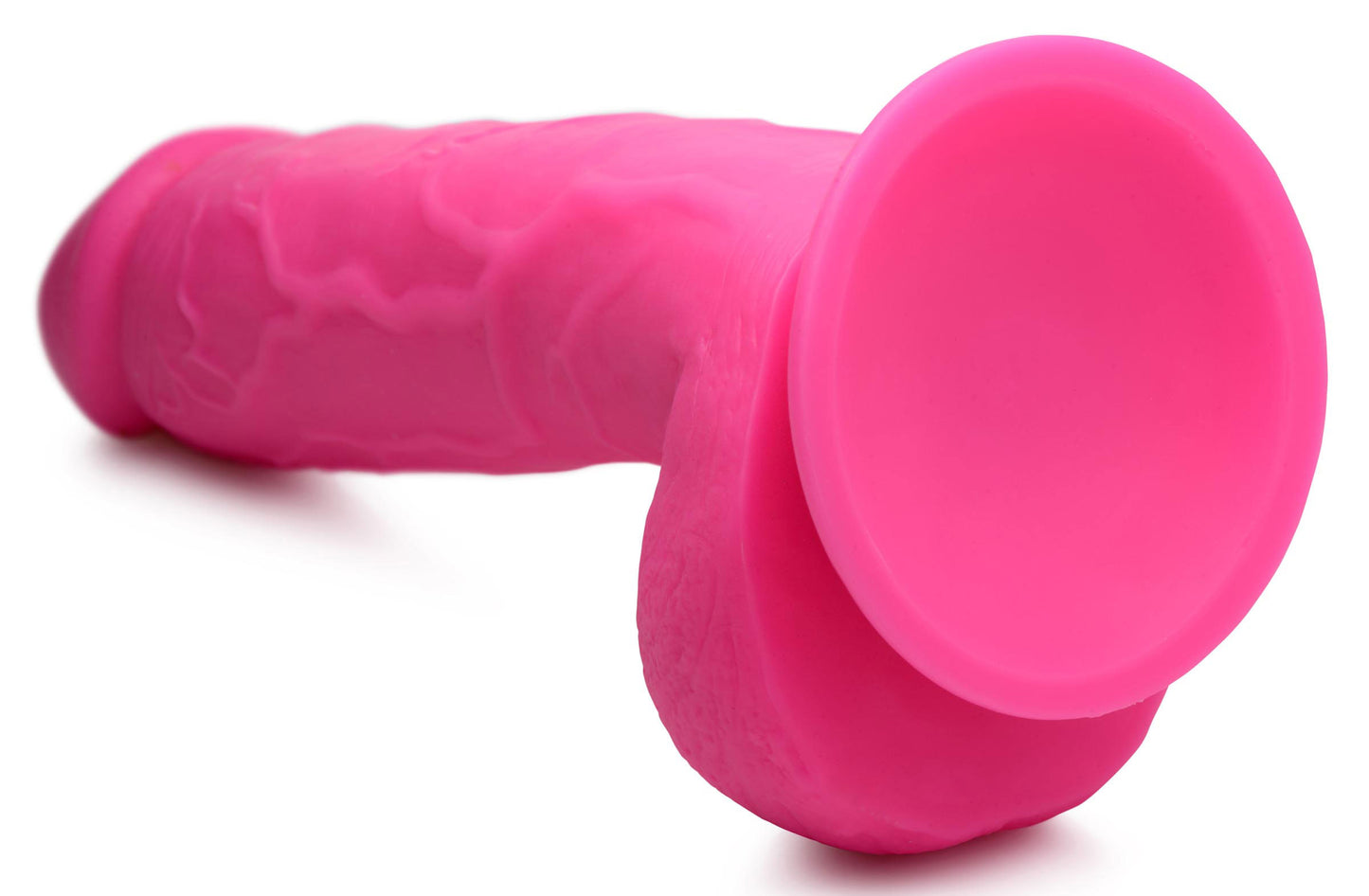 Pop Pecker 8.25 Inch Dildo With Balls - Pink - Not Very Vanilla