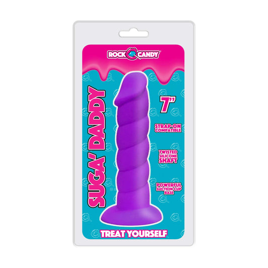 Suga-Daddy 7 Inch Dong - Purple - Not Very Vanilla