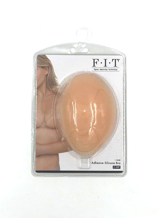 Adhesive Silicone Bra - Cup C - Light - Not Very Vanilla