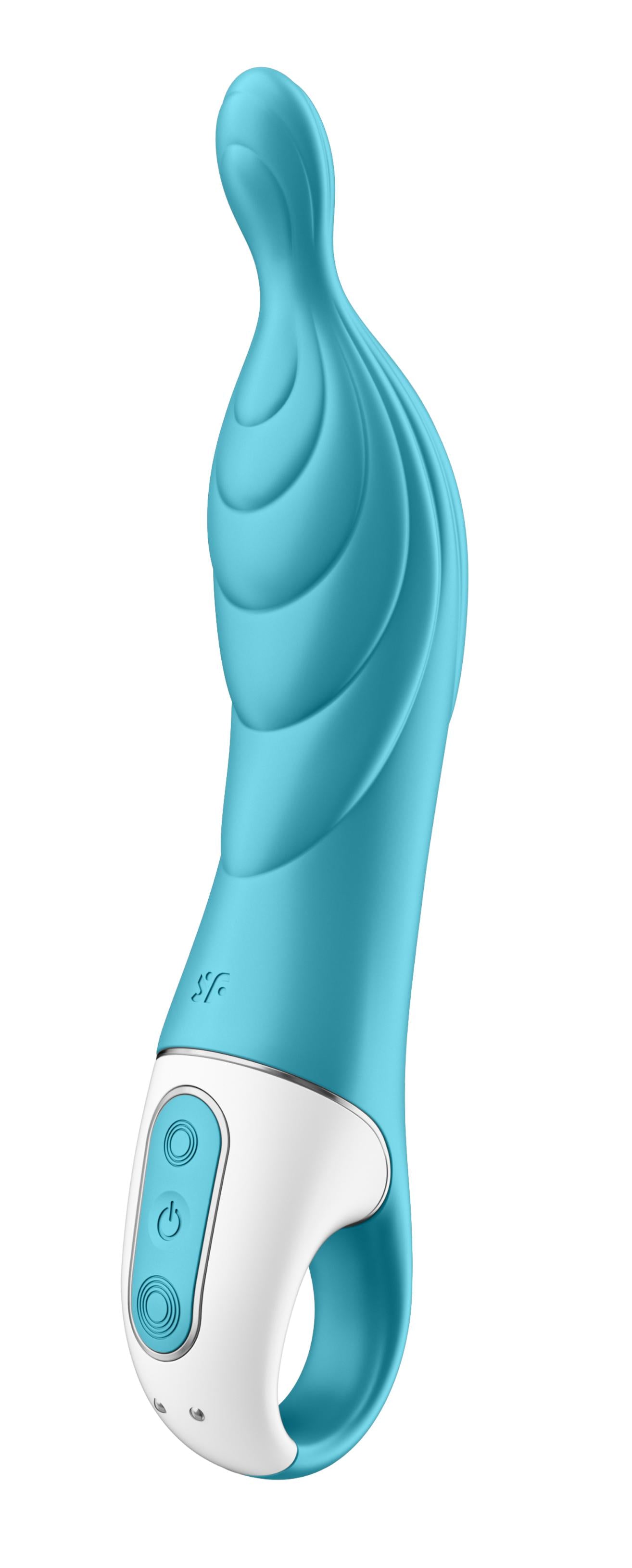 A-Mazing 2 a-Spot Vibrator - Turquoise Turquoise - Not Very Vanilla