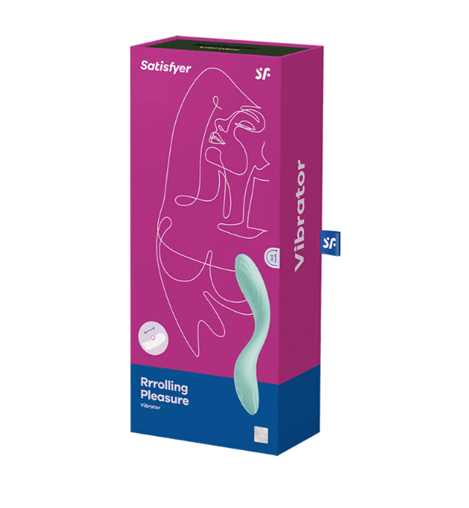 Satisfyer Rrrolling Pleasure - Vibrator - Mint - Not Very Vanilla