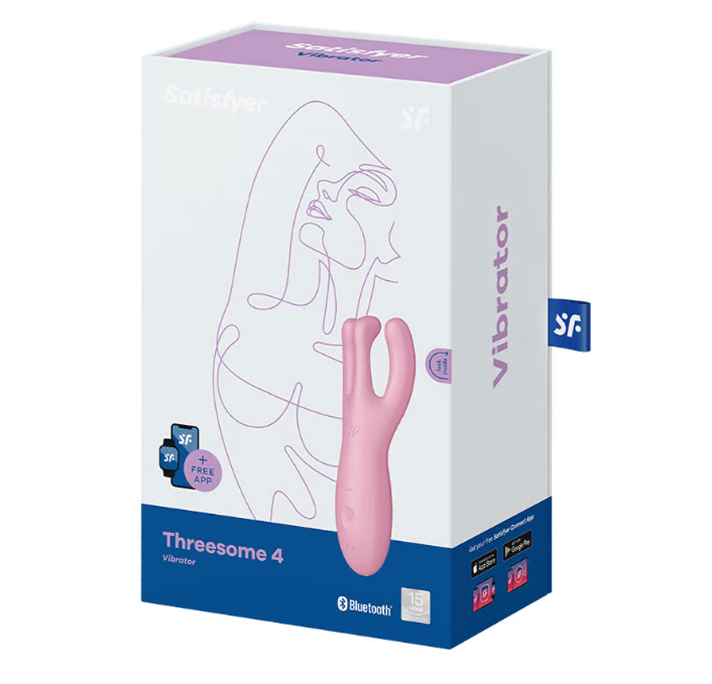 Satisfyer Threesome 4 - Pink - Not Very Vanilla