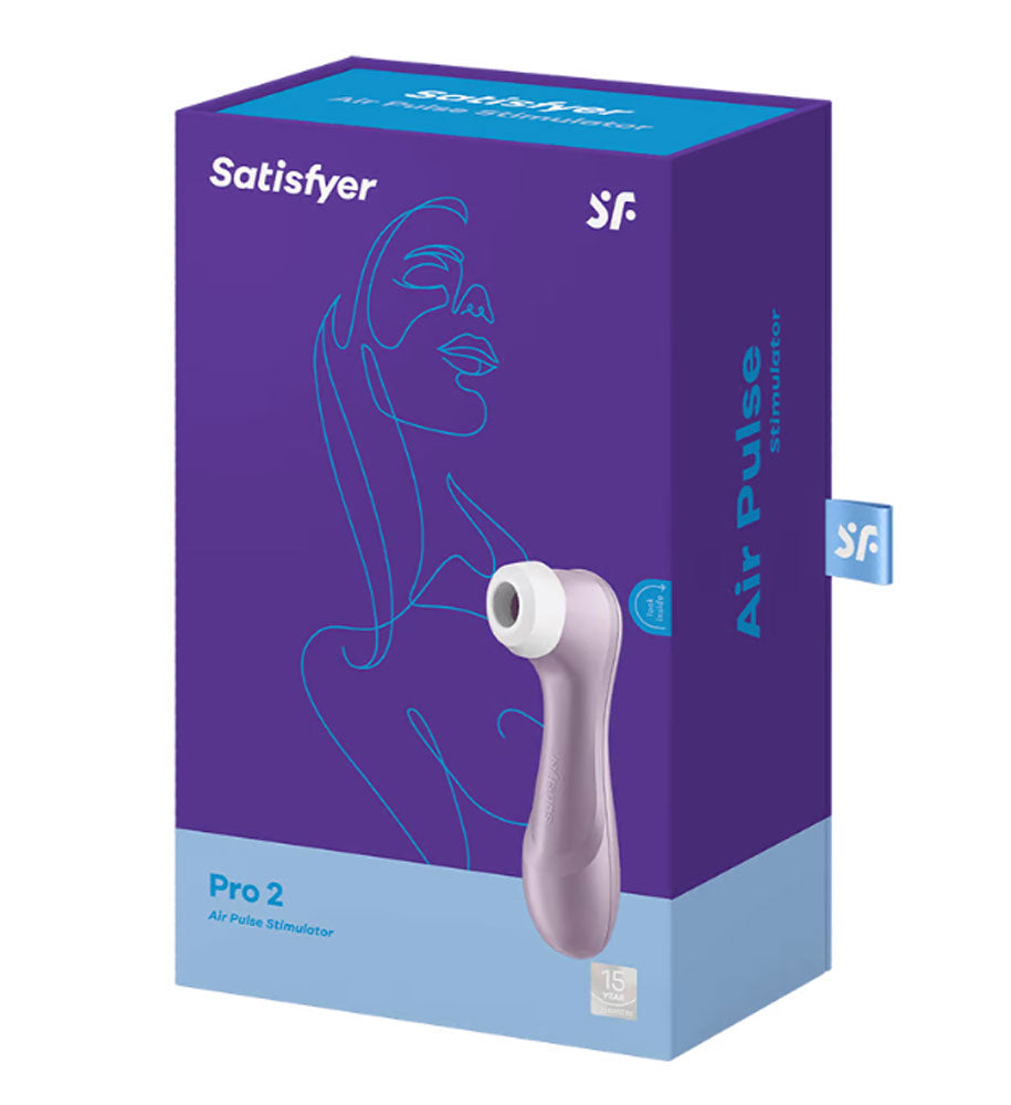 Satisfyer Pro 2 - Air Pulse Stimulator - Violet - Not Very Vanilla