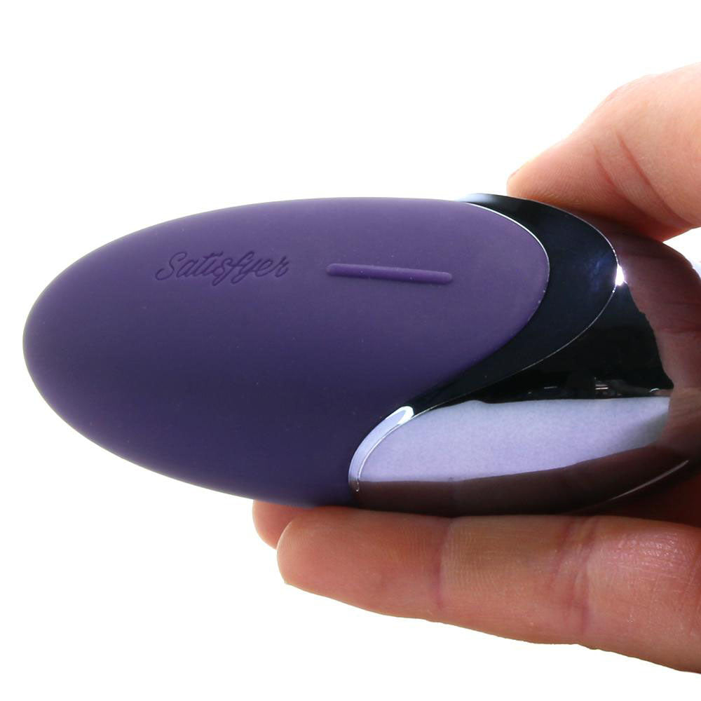 Satisfyer Layons Purple Pleasure 15-Function Rechargebale Silicone Stimulator - Not Very Vanilla