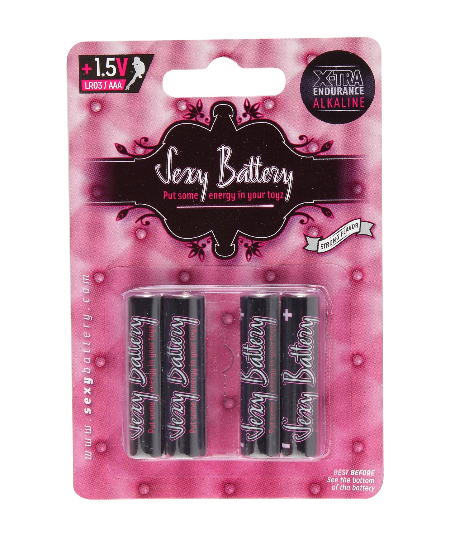 Sexy Battery AAA - 4 Pack - Not Very Vanilla