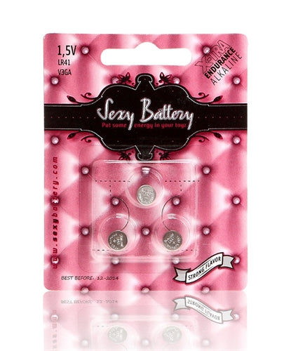 Sexy Battery LR41 - 3 Count Card - Not Very Vanilla